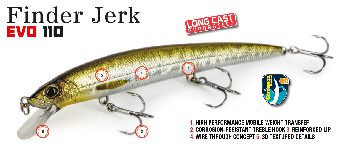 Molix Finder Jerk EVO 110 SS